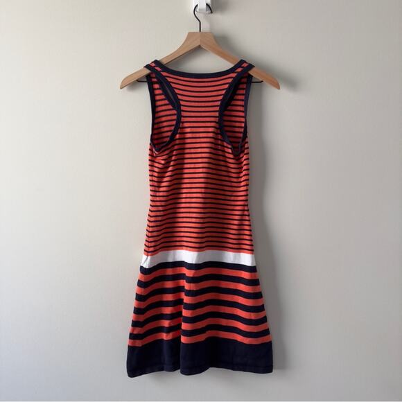 Lilly Pulitzer 100% cotton Knit Mini dress retro striped sleeveless Racerback S - Picture 3 of 10